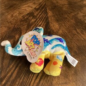 Pop Art Soft Colorful Elephant Plush Toy